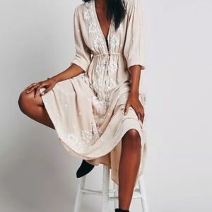 Free People Fable MIDI Dress